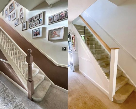 Staircase of a home in Parkstone