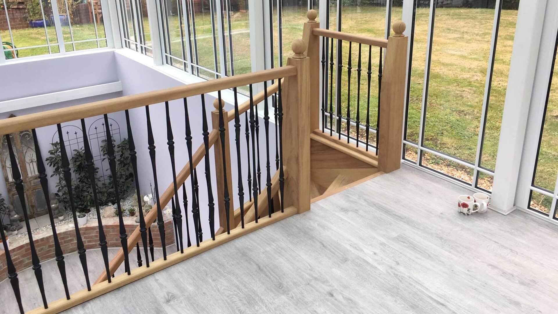 Metal Spindles for a Staircase