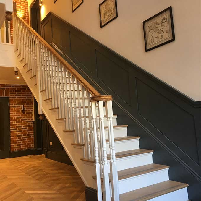 indoor staircase