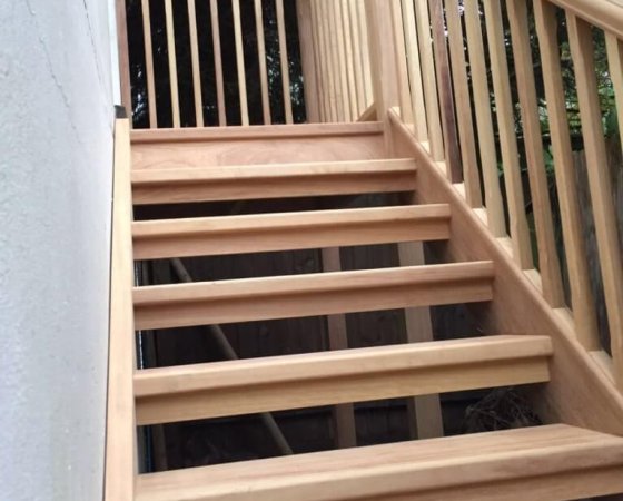 External Staircase Close-up