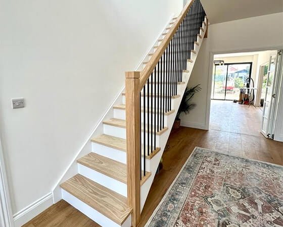 bespoke cut string staircase Hampshire